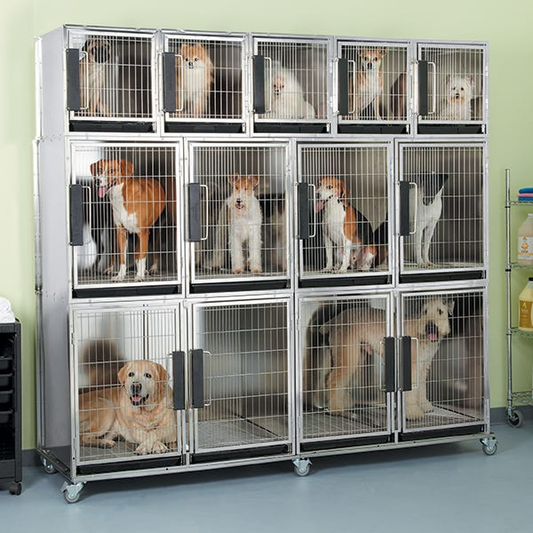 PS  Mod Kennel Cage 11 Unit SS