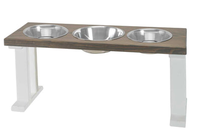 Farmhouse 3 Bowl Elevated Regular Feeder