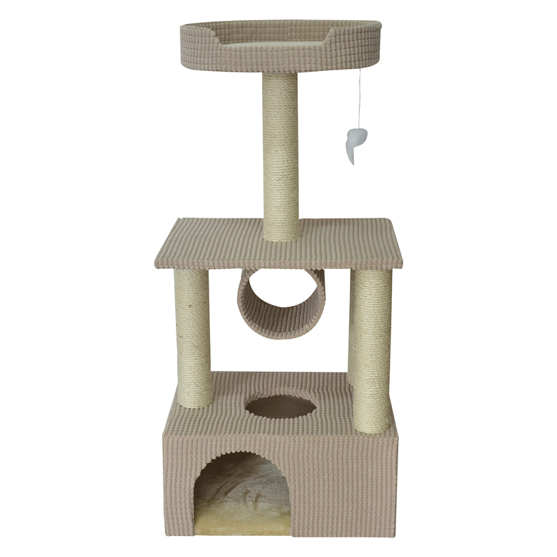 Cat Tree Scratcher - Double Pedestal - 24"